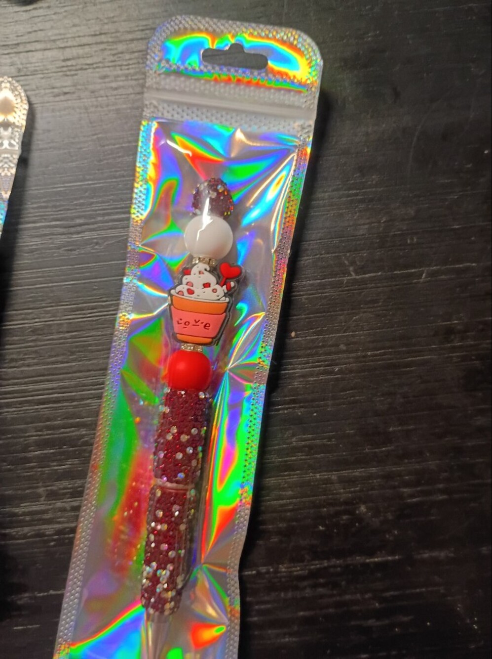 Beaded pens
